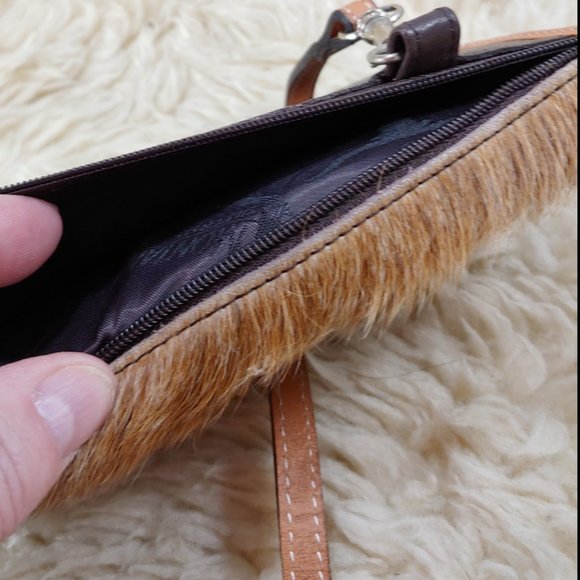 MONTANA WEST Tri-Fold Purse/Wallet-Hair-Brown - Picture 13 of 16